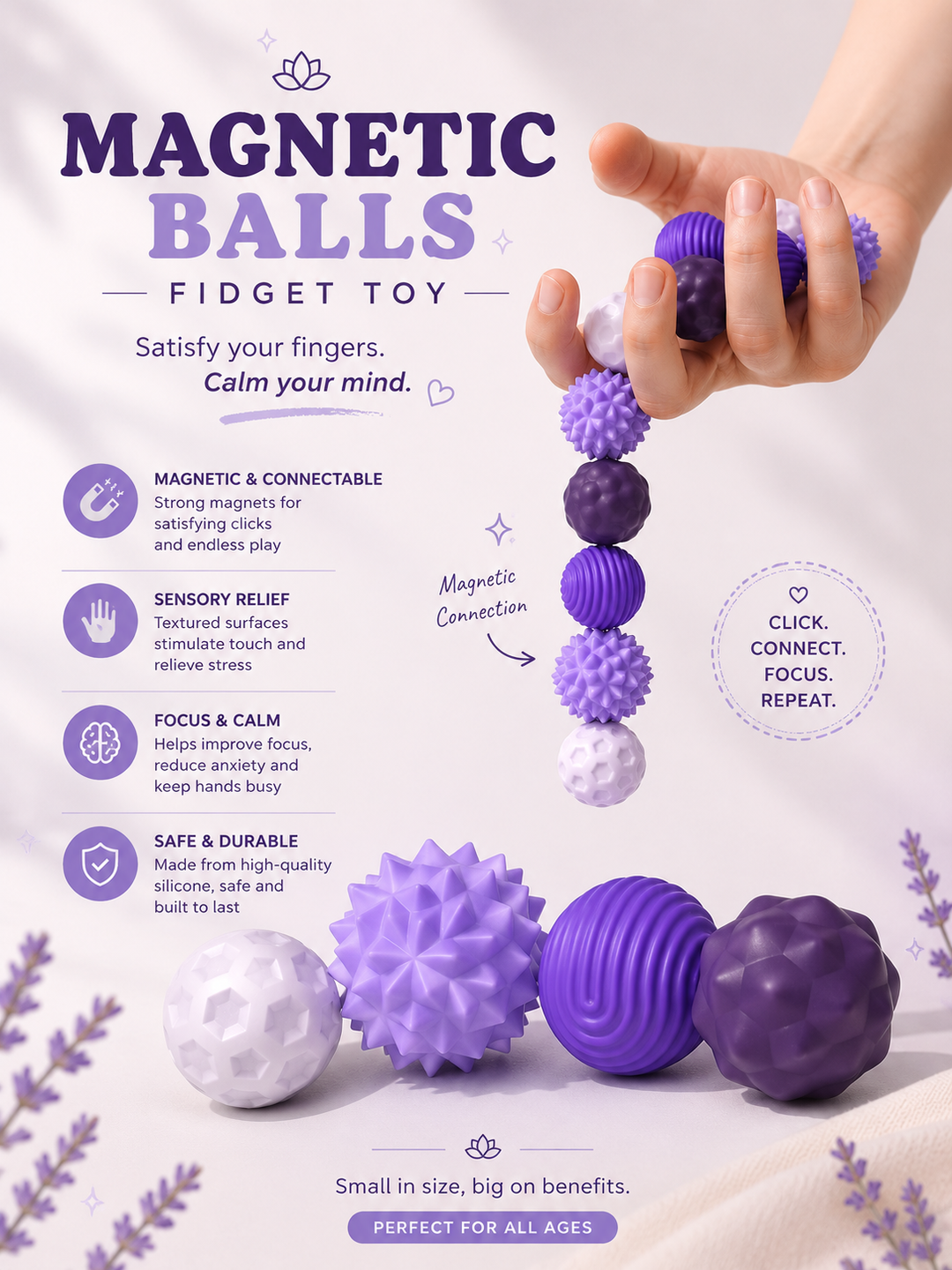 Magnetic Calm Balls